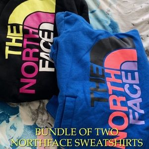 NORTHFACE SWEATSHIRT BUNDLE